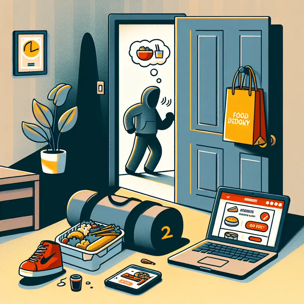 Meme "Ketika Kamu Janji Olahraga, Tapi Malah Pesan Makanan Online"