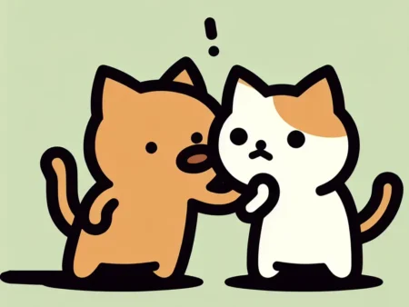 Muka Kucing yang Kayak Lagi Ngegosip, Meme-nya Kocak Abis!