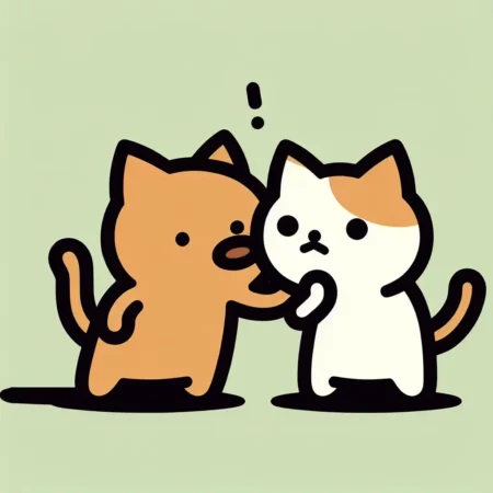 Muka Kucing yang Kayak Lagi Ngegosip, Meme-nya Kocak Abis!