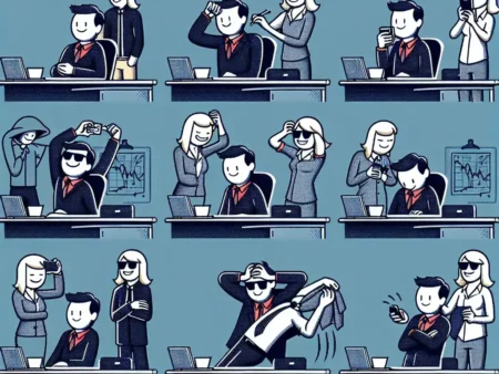 Meme “Ketika Kamu Pura-Pura Sibuk, Tapi Bos Datang”